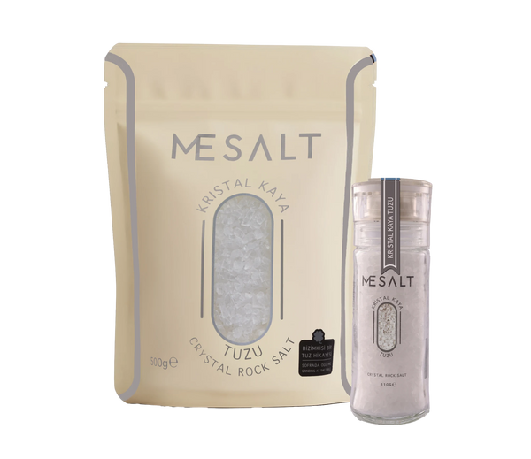 Kristal Kaya Tuzu 2'li Set